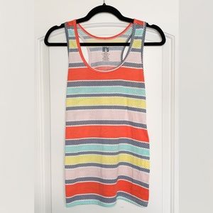 Multi Colored Pastel Tank Top